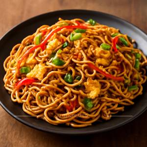 Egg Chilli Garlic Noodles