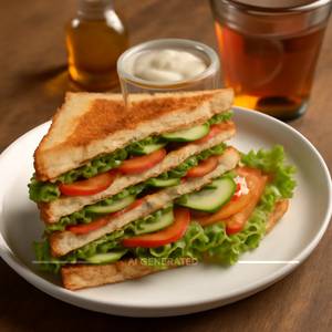 Veg Club Sandwich