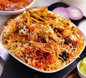 Chicken achari biryani