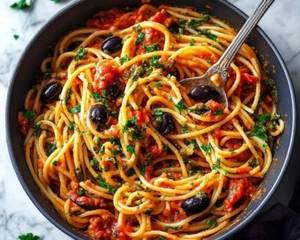 Puttanesca Sauce Pasta