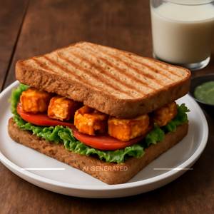Paneer Tikka Sandwich