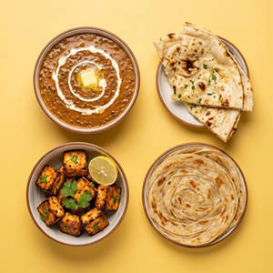 Dal Makhani Meal With Choice Of Bread