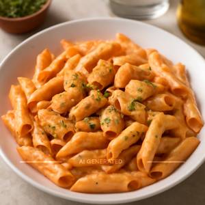 Pink Sauce Chicken Pasta
