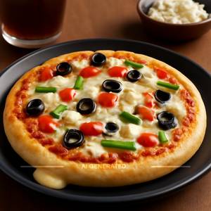 Cheese burst pizza