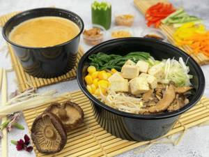 Creamy Fried Onion Ramen - Veg