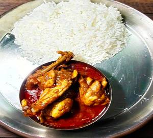 Chicken Lemon Gravy [1 Piece] With Rice
