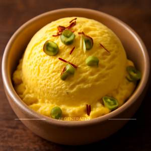 Kesar Pista Ice Cream