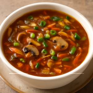 Hot And Sour Soup [Veg]