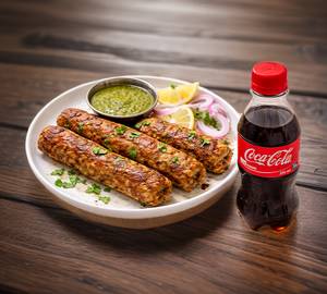 Chicken kabab & Coke 200ml
