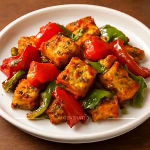 Red Pepper Paneer