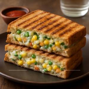 Veg Cheese Corn Sandwich