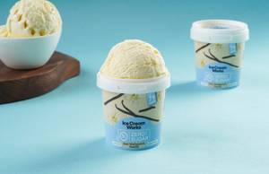 Real Madagascar Vanilla Zero Added Sugar Ice Cream (100 Ml Cup)
