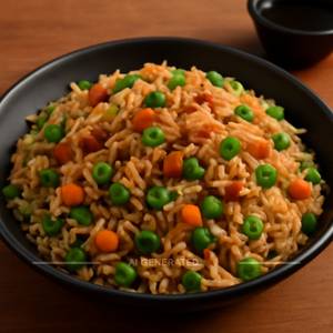 Veg Burn Garlic Fried Rice