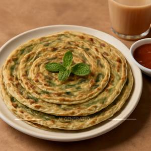 Pudina Paratha