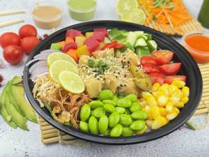 Tofu Katsu Poke Bowl