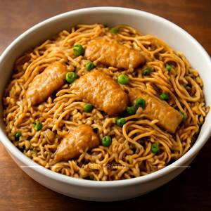 Rice And Noodles [Chicken]