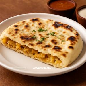 Plain Stuffed Kulcha