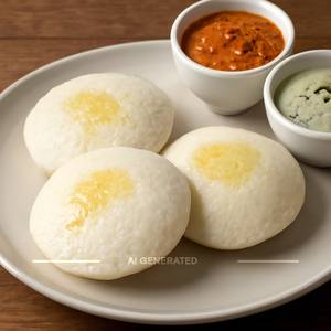 Ghee Idli [3 Pieces]