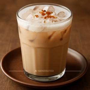 Hazelnut Iced Latte