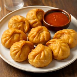 Fried Veg Momos