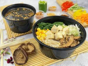 Burnt Garlic Shoyu Ramen - Veg