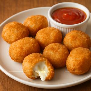 Cheese corn nuggets