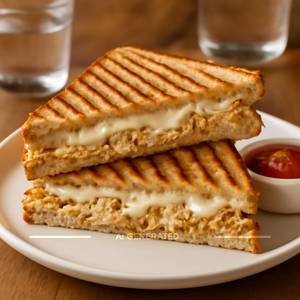 Chicken Cheese Grilled Sandwich