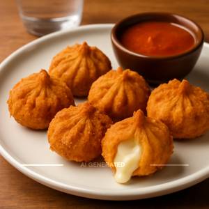 Cheese Kurkure Momos