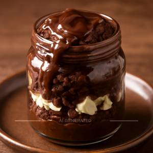 Triple Chocolate Brownie Jar  
