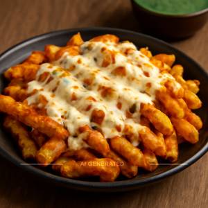 Cheesy Tandoori Fries