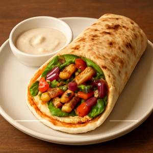 Classic chicken shawarma