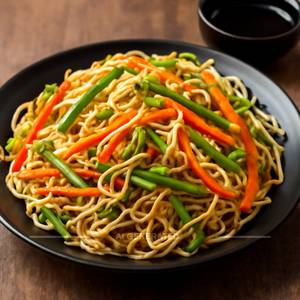 Veg Hakka Noodles