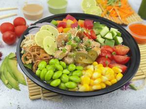 Chicken Katsu Poke Bowl