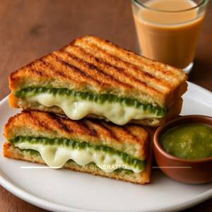 Grilled Cheese Chutney Sandwich