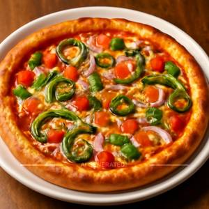 Mexican Green Pizza