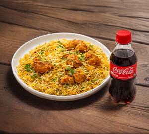 Chicken biryani & Coke 200ml