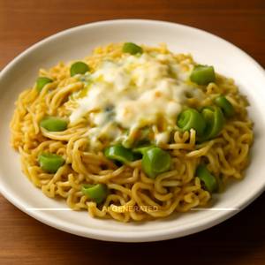 Cheese Onion Capsicum Maggi