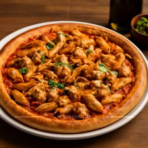 Chicken Pasta Pizza 