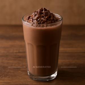 Belgian chocolate shake