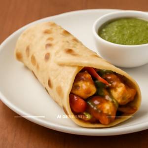 Paneer Chilli Roll
