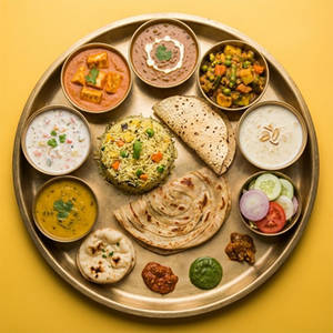 Special Kake Di Thali
