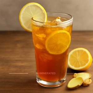 Lemon Ginger Ice Tea