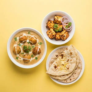 Malai Kofta Meal With Choice Of Bread