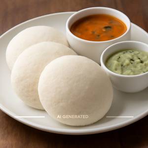 Plain Idli