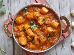 Baby Corn Masala