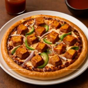 Barbeque Paneer Pizza
