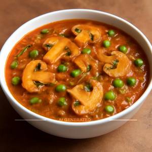 Mushroom Mutter Masala