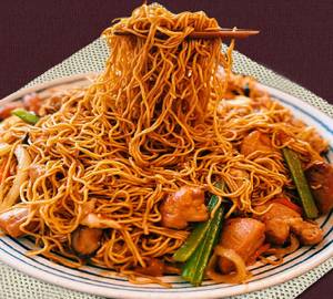 Chilli Garlic Chicken Noodle