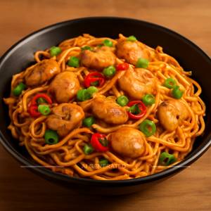 Chicken Chilli Garlic Noodles