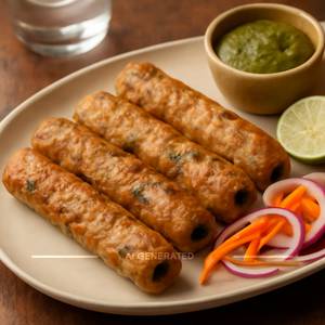 Chicken seekh kebab
